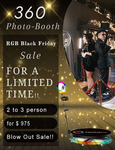 360 Photo Booth -SALE -BLACK FRIDAY